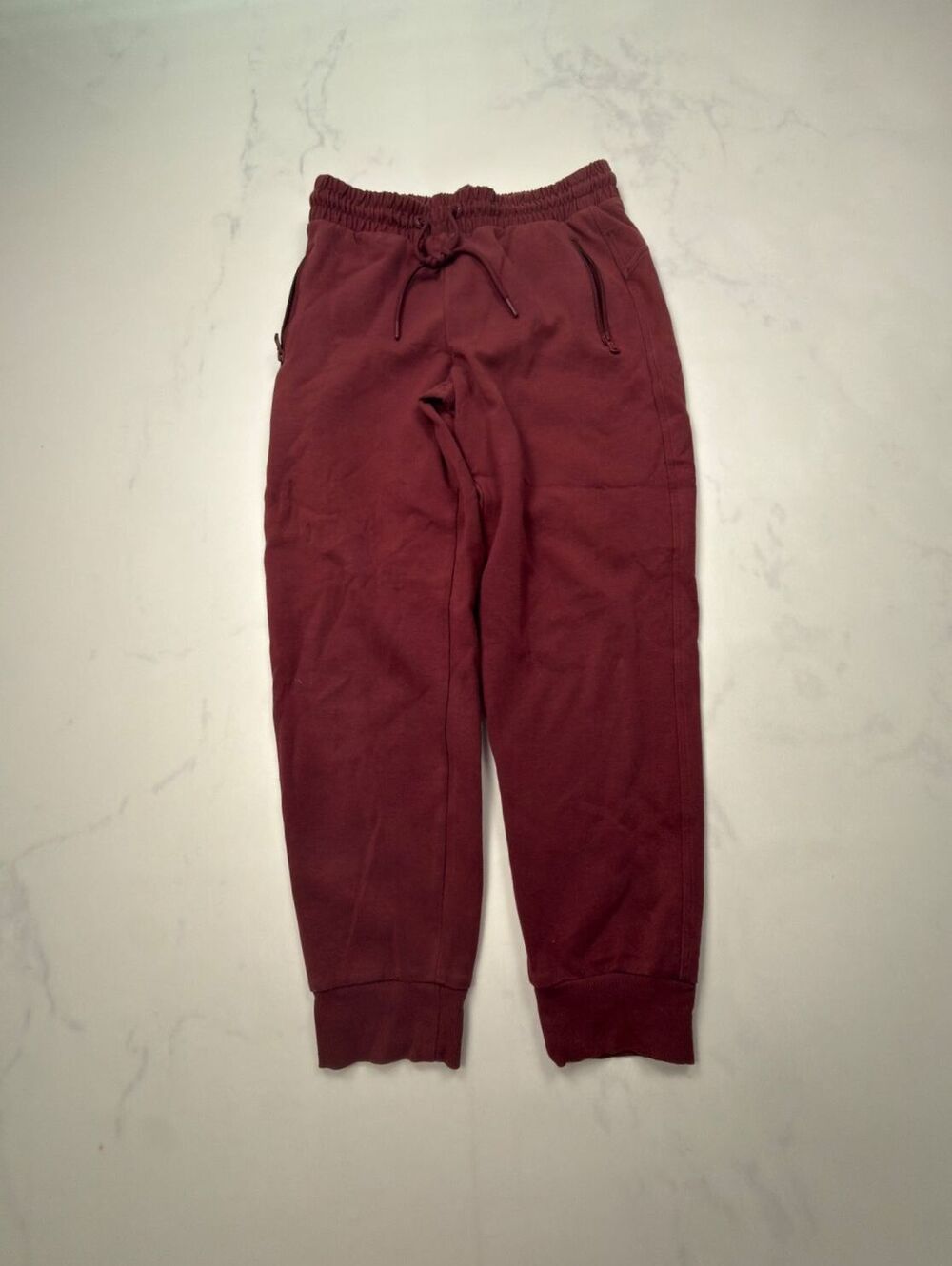 Old Navy Active Joggers Sweatpants Burgundy 2000s Minimalist - Womens S